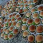 Hamburguinhos para festas
