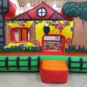 Piscina de bolinha inflável- Casinha