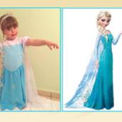 Fantasia Pijama da Frozen