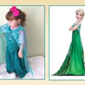 Fantasia Pijama da Ana Frozen