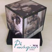 Cubo com 6 fotos