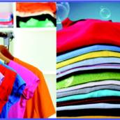 Lavagem de roupas em geral