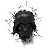 LUMINÁRIA DE PAREDE MACARA DARTH VADER 3D