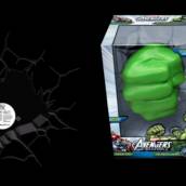 Luminária de Parede Pulso Hulk Verde 3D