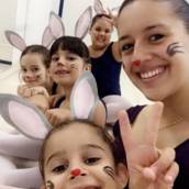 Mais um pouquinho da Páscoa no Ballet Katia Pimenta!!!!‪
