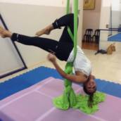 Aula Tecido Acrobático!