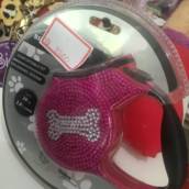 Guia Retratil rosa 