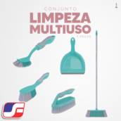 Conjunto limpeza multiuso 