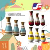 Vaso de flor horizontal
