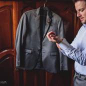 Traje social masculino 