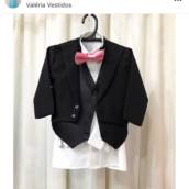 Traje social masculino infantil 