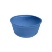 Cumbuca Térmica De Isopor Azul Somente a Base Com 25 unid.