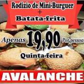 Rodizio de Mini Burguers + Batata Frita da Quinta - Feira