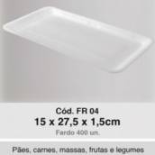 BANDEJA DE ISOPOR FIBRAFORM FR04