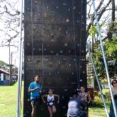 Parede de Escalada Móvel