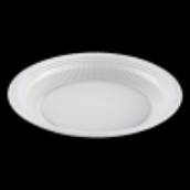 PR15 Prato Descartável 15 cm Hiperpack Branco