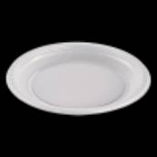 PR18 Prato Descartável 18 cm Hiperpack Branco