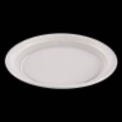 PR21 Prato Descartável 21 cm Hiperpack Branco