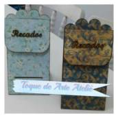 Porta Recado de Mesa