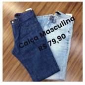 Calça jeans masculina em Avaré