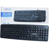 Teclado USB comum para computadores e notebooks