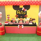 decorações variadas Disney