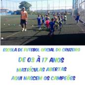 Matrículas Escola de Futebol do Cruzeiro Indaiatuba