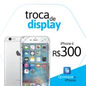 Troca de Display iPhone 6/6 Plus/6S/6S Plus - Visibilidade Perfeita - Marília, SP