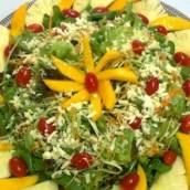 Salada Verde com Frutas