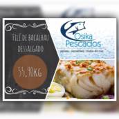 Filé de Bacalhau Dessalgado 