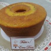 Bolo Fubá C/ Erva Doce