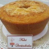 Bolo Fuba Queijadinha
