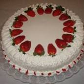Bolo de Morango