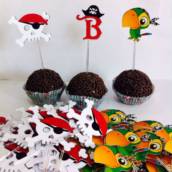 Toppers para docinhos.
