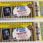 Convite Ingresso.