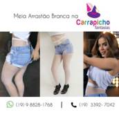 Meia Arrastão Branca