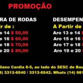 Promoção de Pintura de  Rodas.