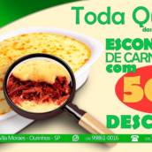 Escondidinho de Carne de Sol com 50% de desconto