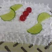 Bolo Ganache de Limão