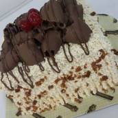 Bolo de Leite com Avelã