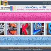 Letra Caixa + LED