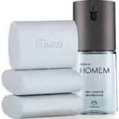 Combo Verão Natura Homem - Deo Corporal + Sabonetes em Barra