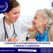 Curso de Cuidador de Idosos + Feridas e Curativos