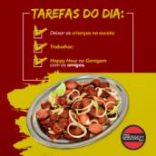 As melhores porções da cidade, e cerveja sempre trincando!
