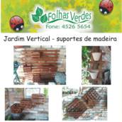 Suportes de madeira