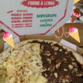 Pizza de Banana com Chocolate com Borda de Chocolate!