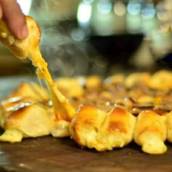Pizza com borda pãozinho!
