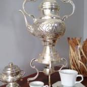 Xícaras e Samovar