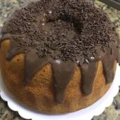 Bolo de Cenoura com Brigadeiro