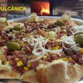 Pizza com Borda Vulcânica